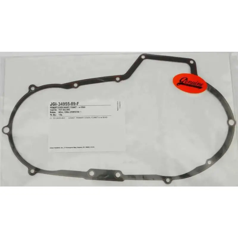 34955-89-F Gasket Primary Cover Xl Foam 1/Pk