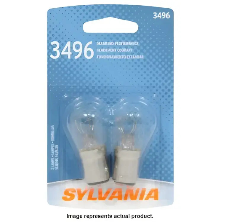 Two-pack of BP2 Sylvania 3496 Bp 20 light bulbs for better vehicle’s lighting and driving experience