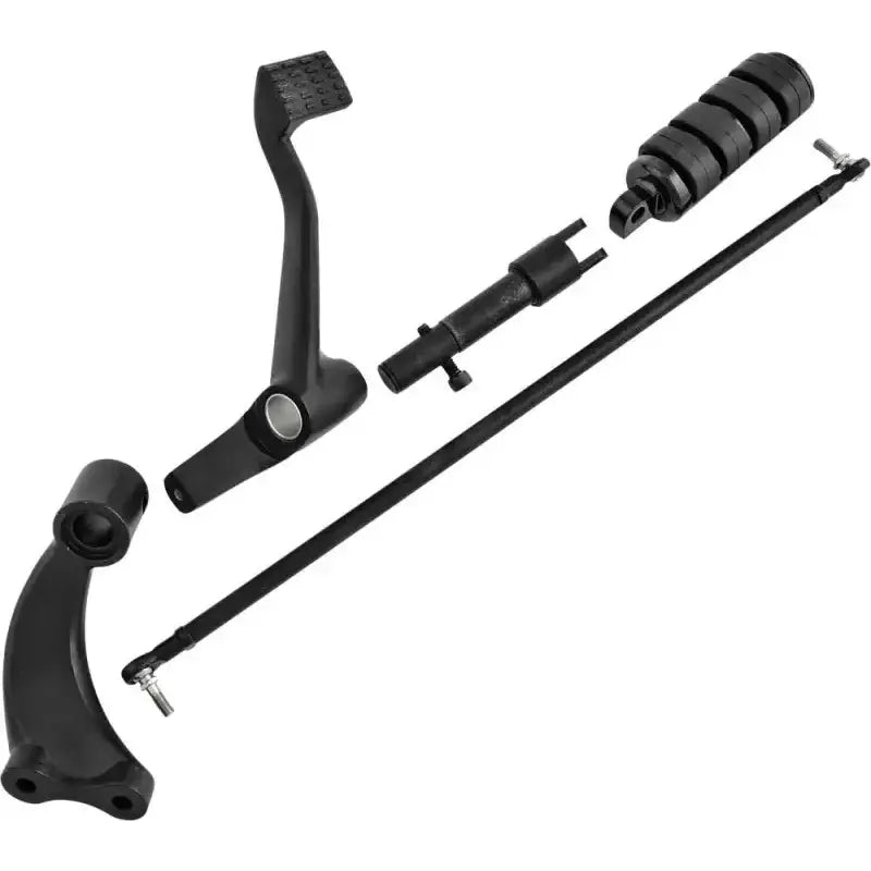 HARDDRIVE 35-0215MBK Forward Control Kit Xl 04 13 Blk W/Rubber Band Pegs