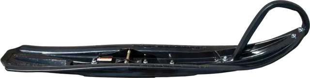 Black Powder Pro Ski bottom with curved tip for smooth snow riding