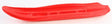 Bright red SLP Mohawk Ski for snowboarding or skiing fun