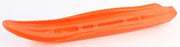 Orange plastic snowmobile ski for SLP Mohawk Ski or Mohawk Ski models