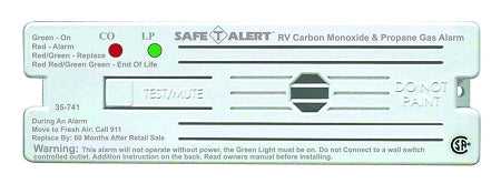 35-741-WT Carbon Monoxide/ Propane Leak Detector