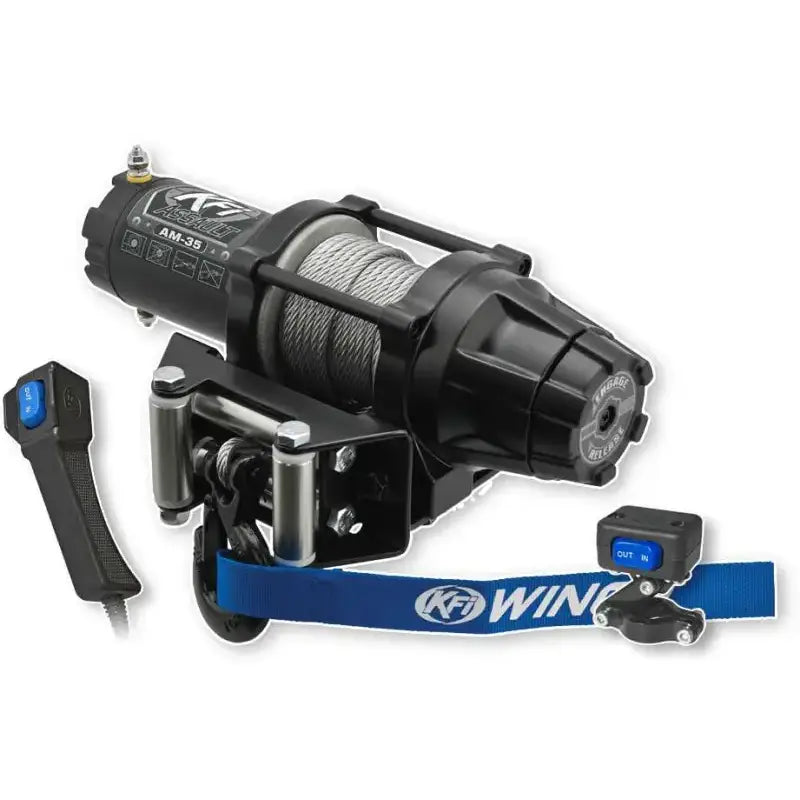 KFI 3500lb Steel Cable Assualt Series Winch