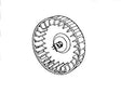 350110 Furnace Combustion Wheel