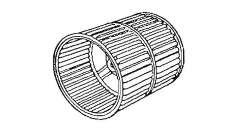350129 Furnace Blower Wheel