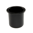 3511BD Whitecap Black Nylon 4’ Flush Cupholer - Cup Holder