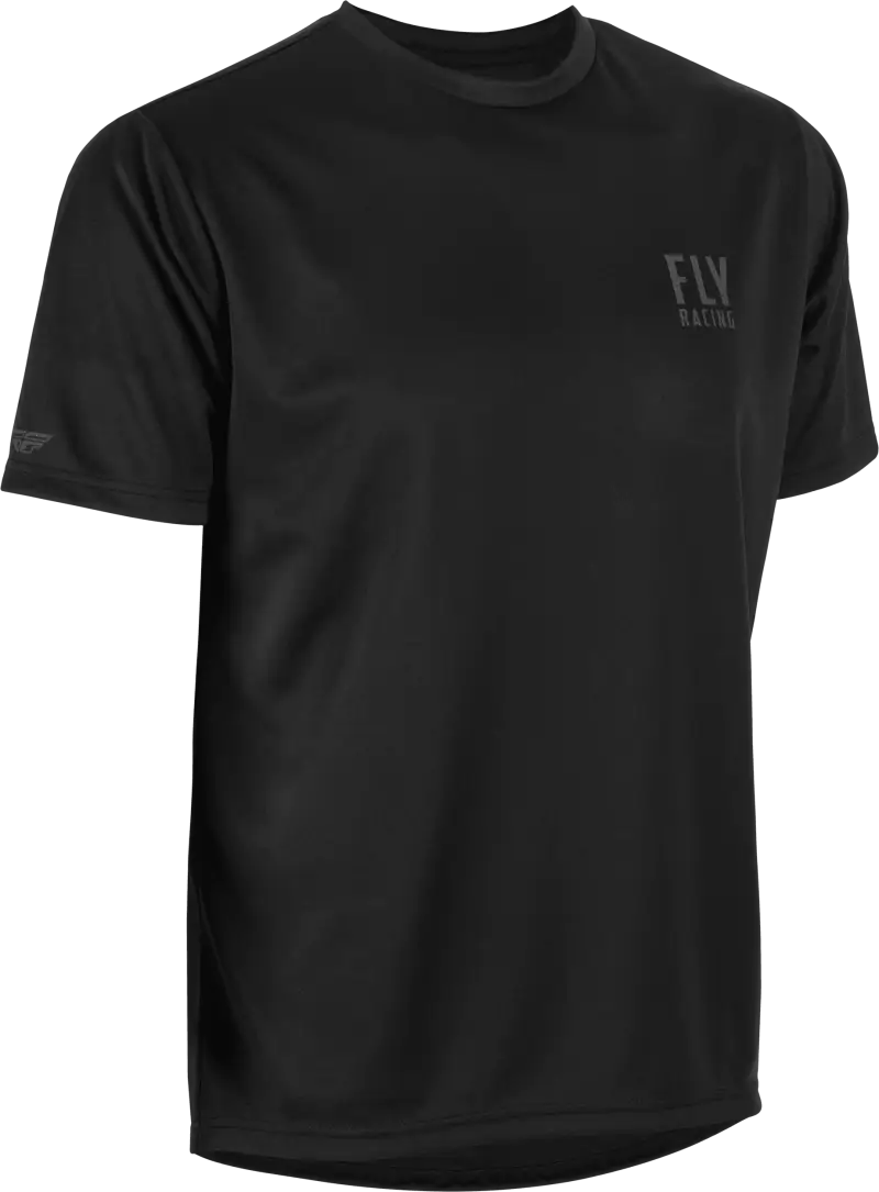 352-8110L Fly Racing Action Jersey Black Lg - RV and Auto Parts