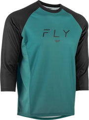 FLY RACING 352-8132X Ripa 3/4 Sleeve Jersey Evergreen/Black Xl