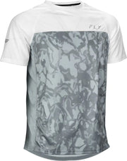 FLY RACING 352-8142S Super D Jersey Light Grey Camo/White Sm