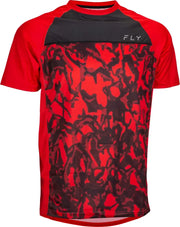 FLY RACING 352-8143M Super D Jersey Red Camo/Black Md