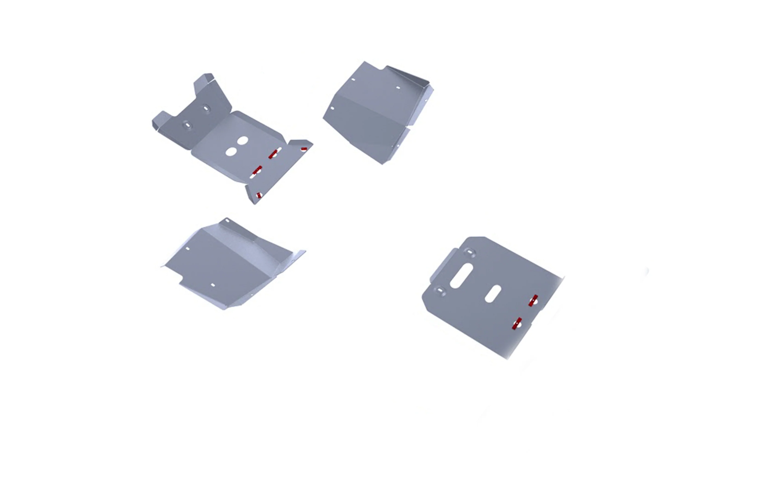 Rival Powersports USA Central Skid Plate Guards/Braces 2444.7181.1 - Alloy