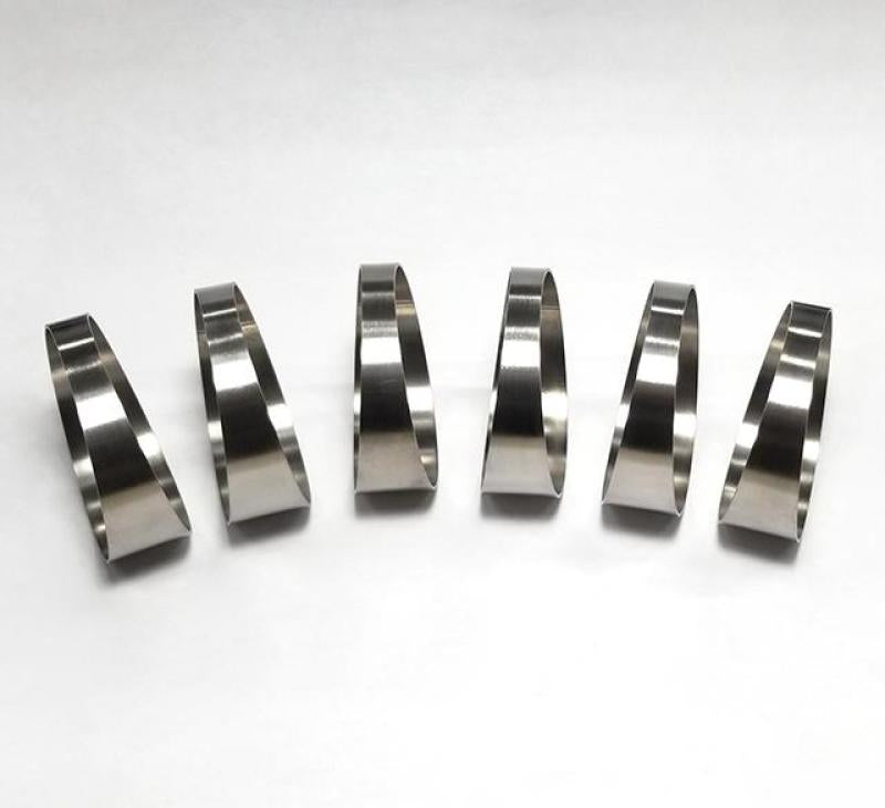 Ticon 109-06302-0013 Ticon Industries 2.5in 7.5 Degree 1D/2.5in CLR Tight Radius 1mm Wall Titanium Pie Cuts - 6pk