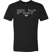 354-0308M Fly Edge Tee Black Md - (2024)