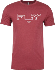 354-0309S Fly Edge Tee Cardinal Sm - (2024)