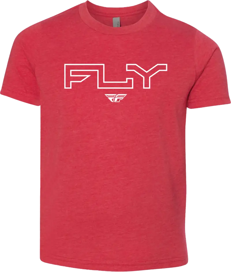 354-0309YM Youth Fly Edge Tee Red Ym - (Youth) (2024)