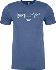 354-0310L Fly Edge Tee Cool Blue Heather Lg - (2024)
