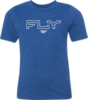354-0310YM Youth Fly Edge Tee Royal Blue Ym - (Youth) (2024)