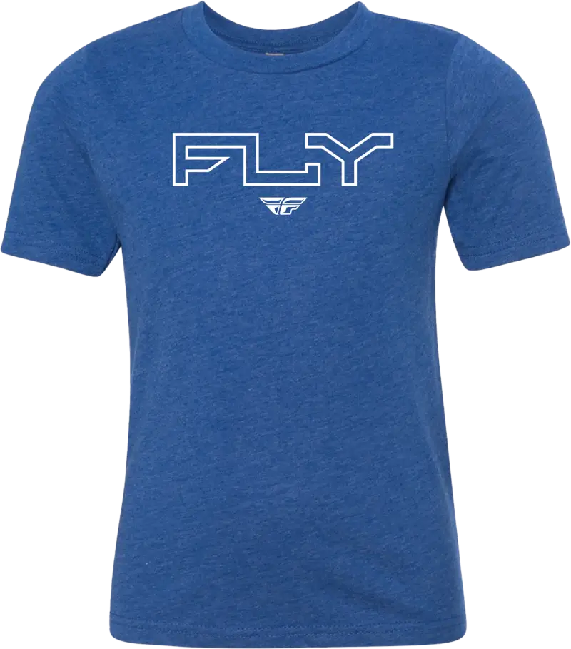 354-0310YS Youth Fly Edge Tee Royal Blue Ys - (Youth) (2024)