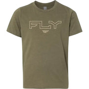 354-0312YL Youth Fly Edge Tee Military Green Yl - (Youth) (2024)