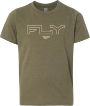 354-0312YM Youth Fly Edge Tee Military Green Ym - (Youth) (2024)