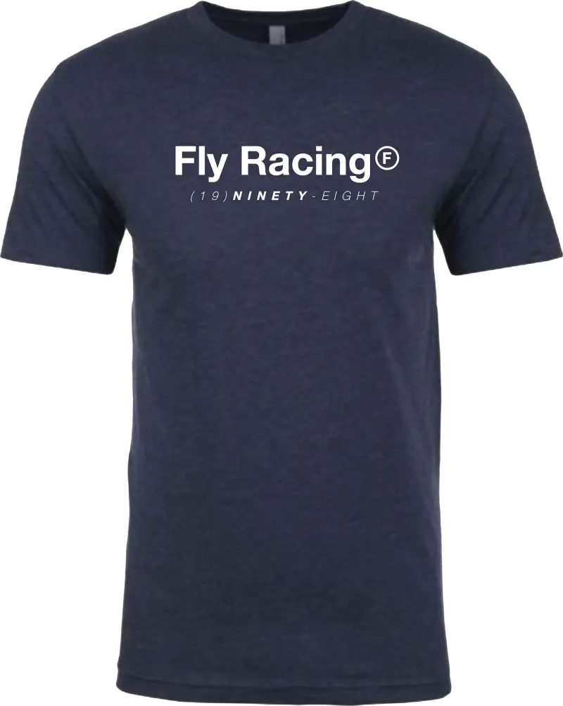 354-0314L Fly Trademark Tee Midnight Navy Lg - (2024)
