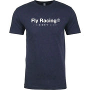 354-0314L Fly Trademark Tee Midnight Navy Lg - (2024)