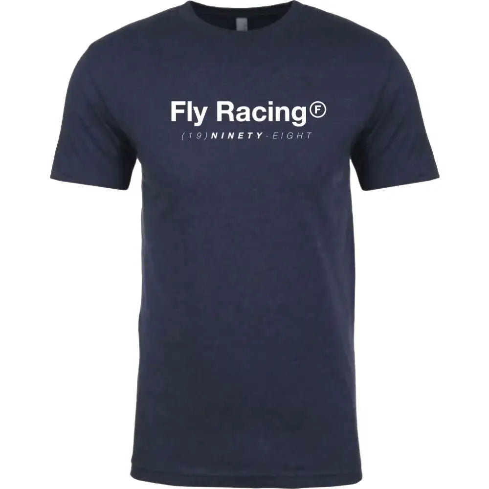 354-0314L Fly Trademark Tee Midnight Navy Lg - (2024)