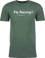 354-0315L Fly Trademark Tee Forest Green Heather Lg - (2024)