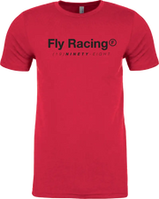 354-0316M Fly Trademark Tee Red Md - (2024)