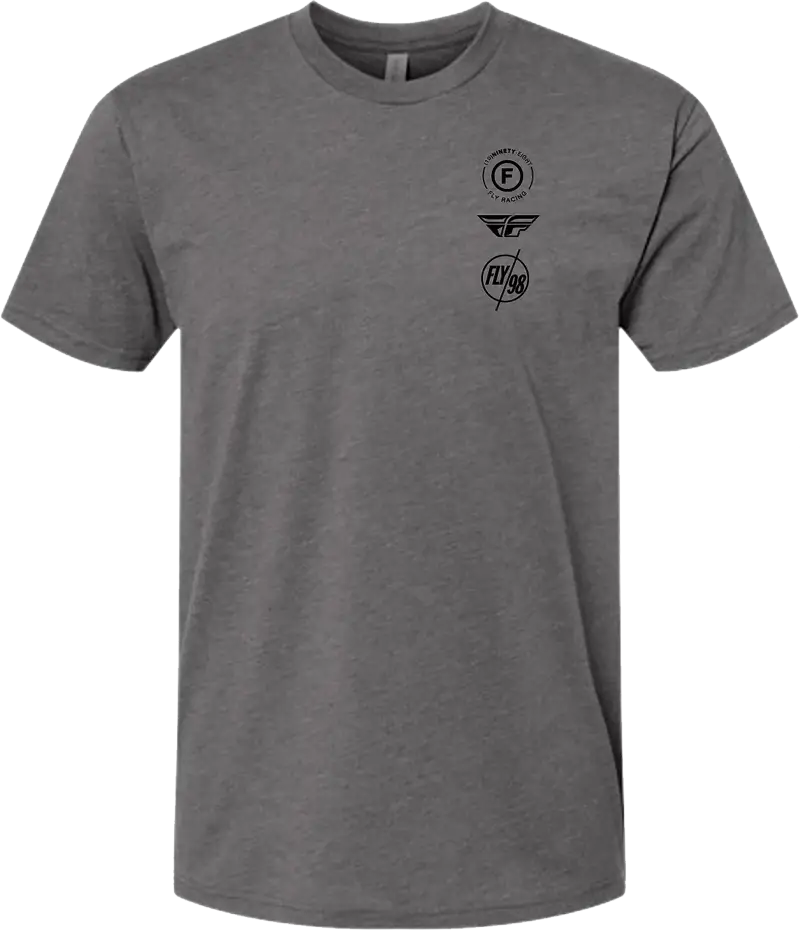 354-0317M Fly Atom Tee Gunmetal Heather Md - (2024)