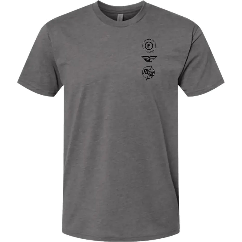 354-0317M Fly Atom Tee Gunmetal Heather Md - (2024)