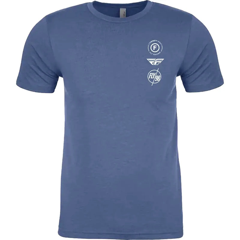 354-03192X Fly Atom Tee Cool Blue Heather 2x - (2024)