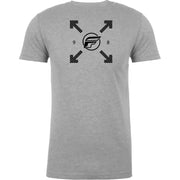 354-0323L Fly Lost Tee Dark Grey Heather Lg - (2024)