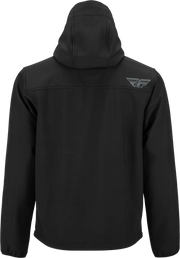 Black checkpoint jacket with cinch-cord adjustment 354-63852X Typhon/Black