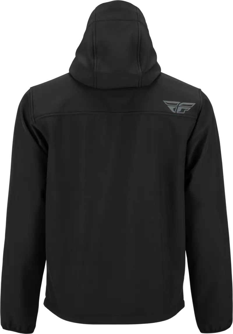 Black checkpoint jacket with cinch-cord adjustment 354-63852X Typhon/Black
