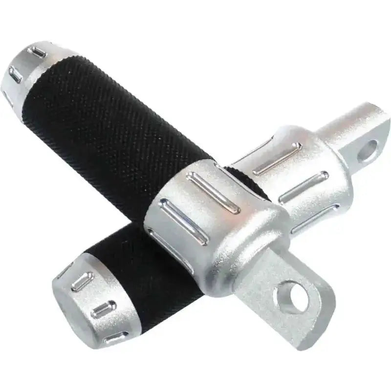 354137 Venom Footpeg Shot Peened Chrome
