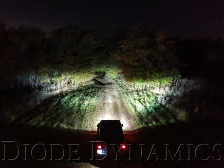 Diode Dynamics SS3 LED Pod Sport - Yellow SAE Fog Round (Pair) - DD6142P