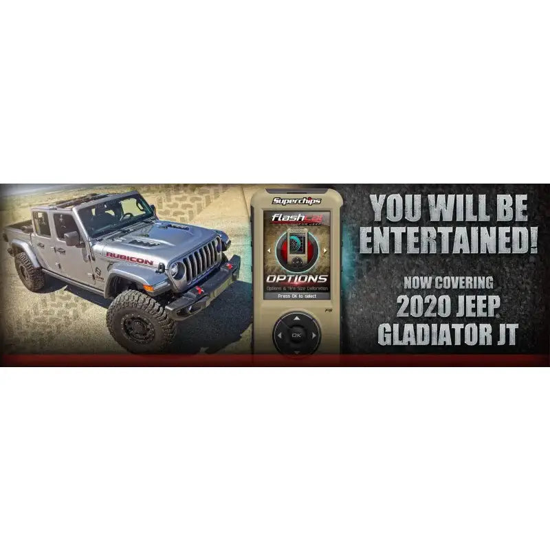 3571-JT Superchips Flashcal For 2020 Jt Gladiator - Speedometer Calibrator