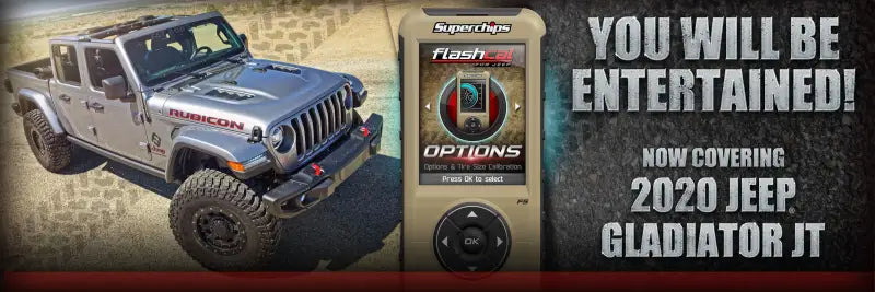 3571-JT Superchips Flashcal For 2020 Jt Gladiator - Speedometer Calibrator
