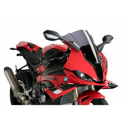 3571F Windscreen Racing Dark Smoke Bmw 