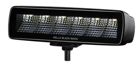 358176201 Hella Black Series 6Led Minibar Flood Bea