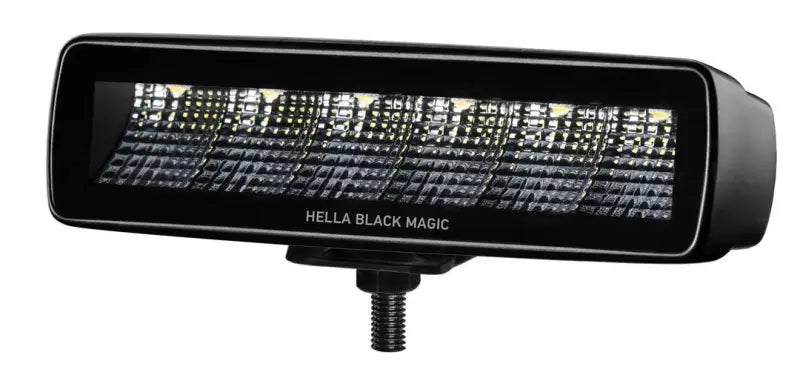 358176201 Hella Black Series 6Led Minibar Flood Bea