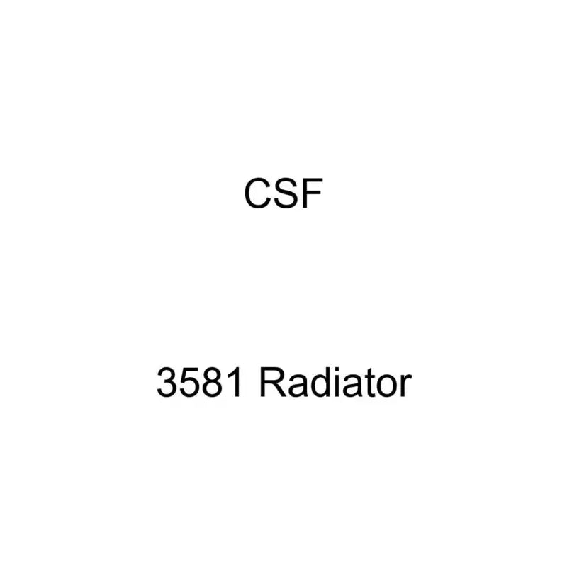 3582 Csf Radiator Chevrolet Equinox
