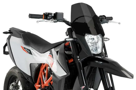 3586F Windscreen Naked New Gen Sport Dark Smoke Ktm