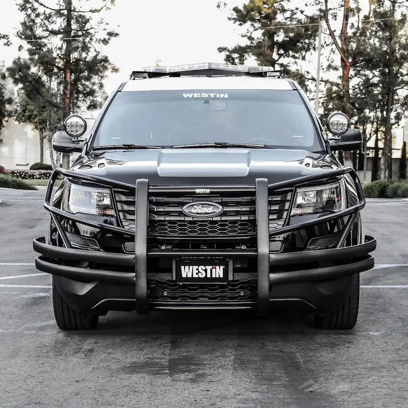 36-2055 Westin Public Safety Bumper Push Bar Powder Coated
