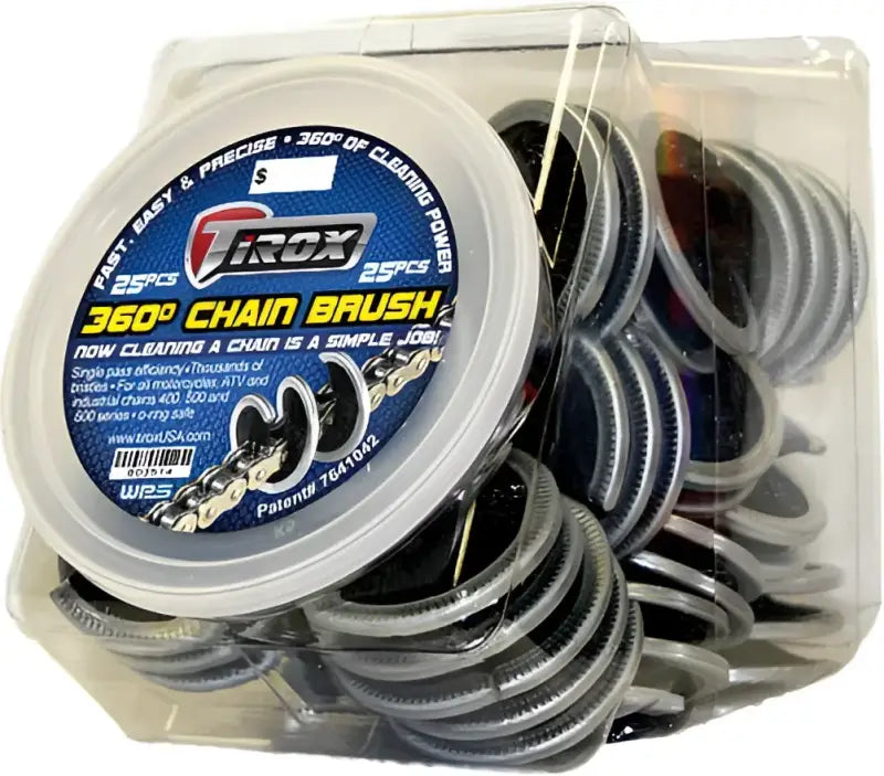 360 Deg. Chain Brushes 25/Pk 