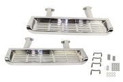 Kentrol 30518 Kentrol 01-06 Jeep TJ Side Steps Pair - - Polished Silver