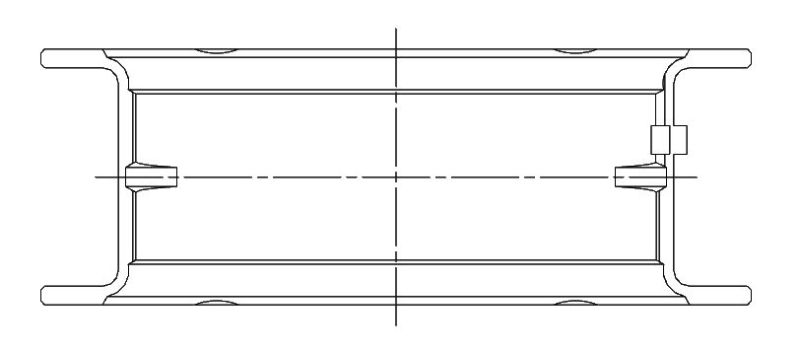 ACL 7M2428HC-STD 7M2428HC-STD ACL Nissan RB25DETT/RB26DETT Standard Size High Performance Main Bearing Set - CT-1 Coated