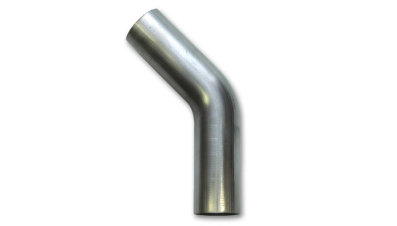 Vibrant 13093 Vibrant 1.625in OD T304 SS 45 Deg Mandrel Bend 6in Leg Length (2.5in Centerline Radius)